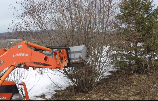 Forax Heavy Duty Mulcher For Tractor or Skid steer | Model HD72 | 72′′ Cutting Width | 50HP