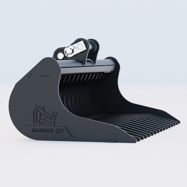 Kubota KX41-3 Quick Attach Rake Riddle Bucket 36" / 900mm