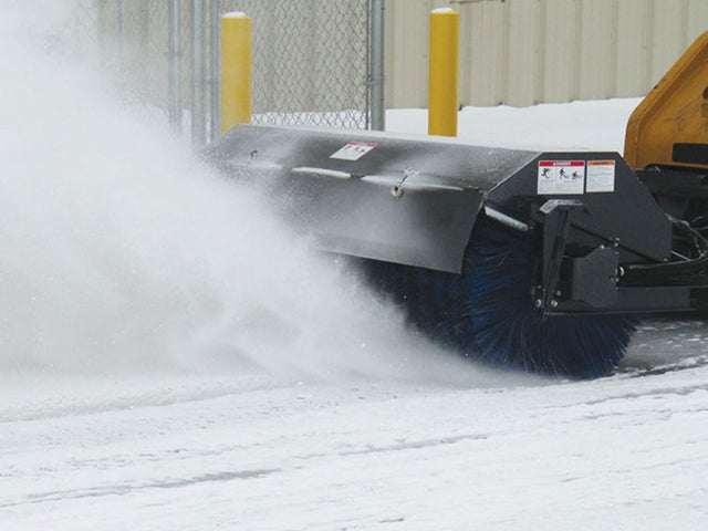Virnig Angle Broom for Skid Steer