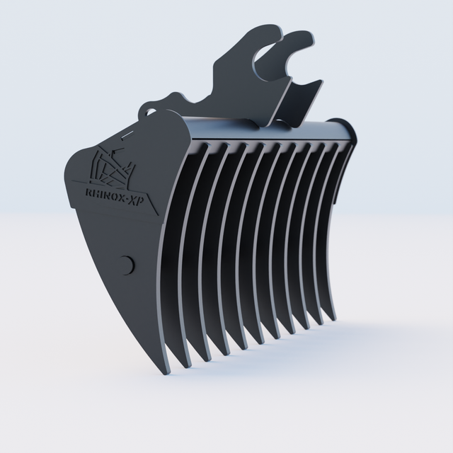 Kubota KX033 Quick Attach Land Rake 48" / 1200mm