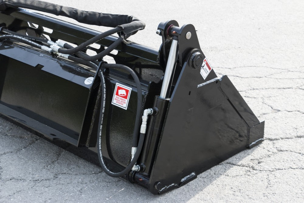 BLUE DIAMOND 4-IN-1 Bucket for Mini Loader