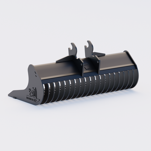 Kubota U27-4 Quick Attach Rake Riddle Bucket 48" / 1200mm