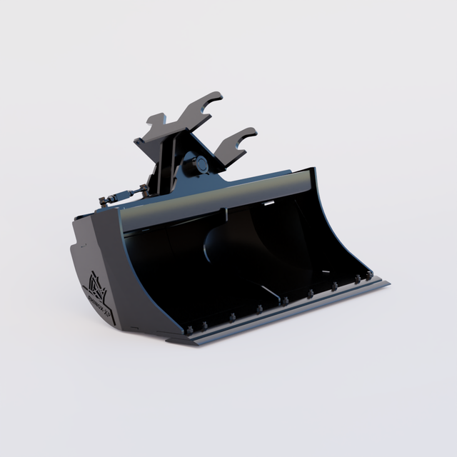 Deere 30P Quick Attach Tilt Grading Bucket - 48" / 1200mm