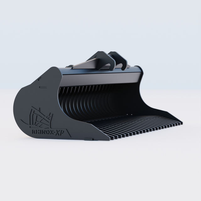 Bobcat E60 X-CHANGE Rake Riddle Bucket 60" / 1500mm