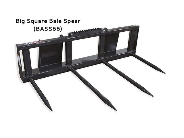 Virnig Hay Handling - Machine Pointed Hay Spears For Skid Steer