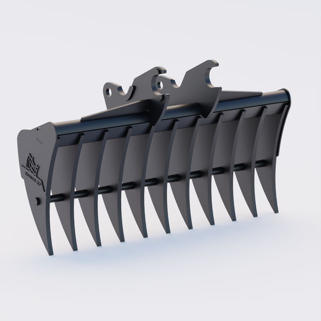 Kubota KX080 Quick Attach Land Rake 60" / 1500mm
