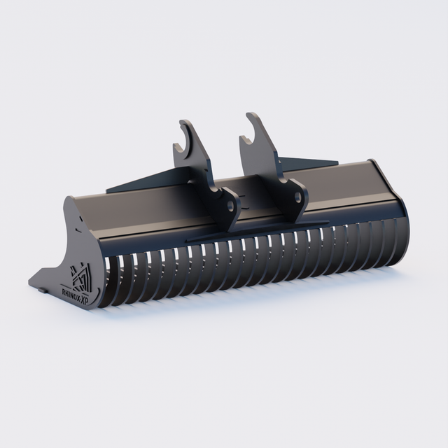 Kubota KX080 Quick Attach Rake Riddle Bucket 60" / 1500mm