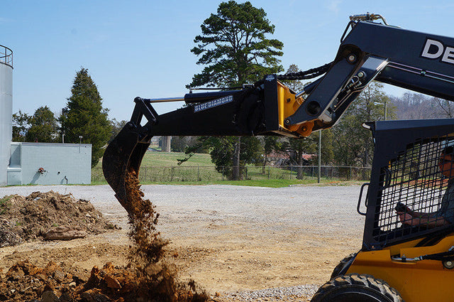 BLUE DIAMOND | Backhoe Attachment for Skid Steer
