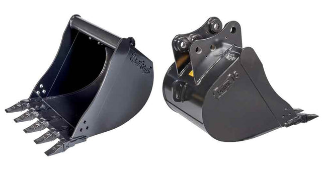 WAIN ROY Severe-Duty Rock Bucket for excavators 30000 to 41000 lbs designed for shot rock and abrasive material handling