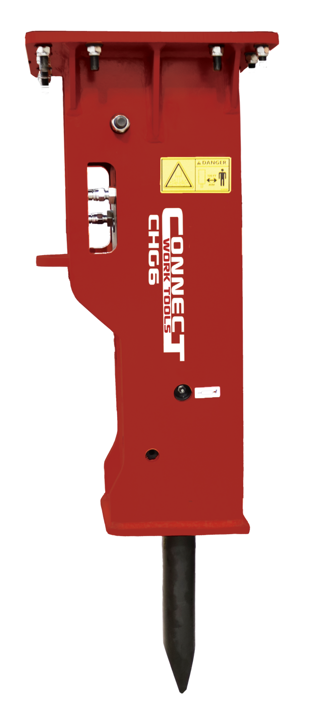 Connect Work Tools CHG Series Hammer for Excavator 2200 - 40000lbs
