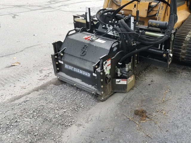 BLUE DIAMOND Cold Planer for Skid Steer