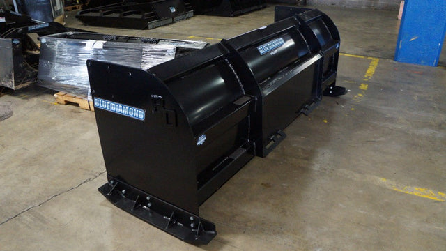 BLUE DIAMOND | Snow Pusher for Skid Steer - Heavy & Standard Duty