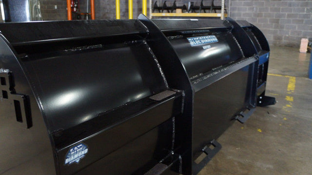 BLUE DIAMOND | Snow Pusher for Skid Steer - Heavy & Standard Duty