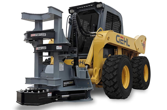 Baumalight ISH/ISR Series Tree Shear With Buncher For Skid Steer