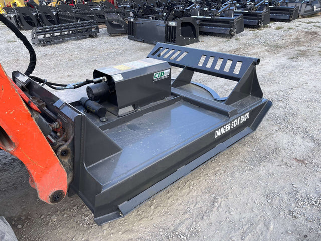 CID Heavy Duty Gearbox Brush Cutter For Skid Steer