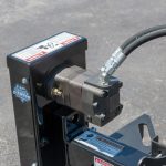 BLUE DIAMOND Heavy Duty Power Rake For Skid Steer