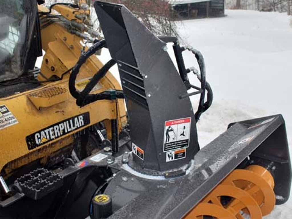 Paladin / FFC Snow Blower for Skid Steer, Low Flow