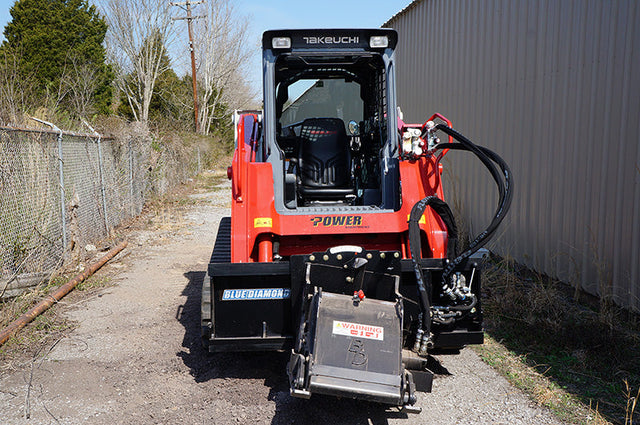 BLUE DIAMOND COLD PLANER FOR SKID STEER LOW-FLOW