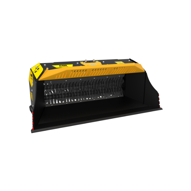 MB Crushers Padding Bucket | Model MB-HDS220 | Width 87" | Oil Flow Range 24-70 GPM | For Backhoe Loaders, Loaders & Skid Steers