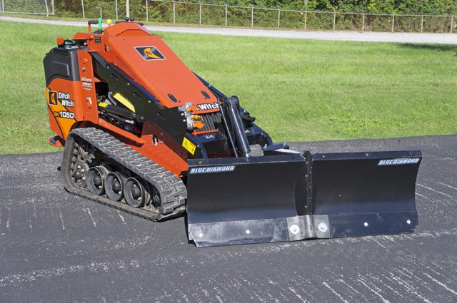 BLUE DIAMOND V blade for mini loader or Bobcat S70 with MT mount