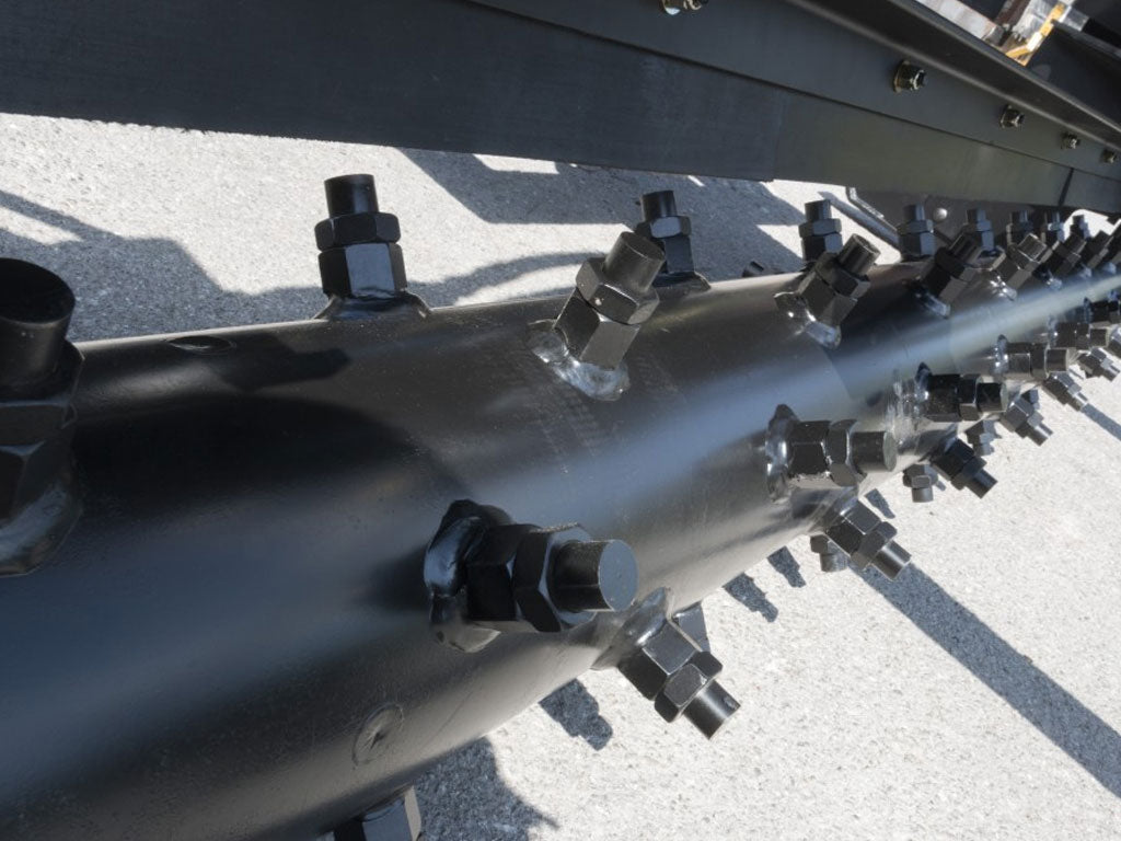 BLUE DIAMOND | EXTREME DUTY POWER RAKE FOR SKID STEER, MANUAL ANGLE