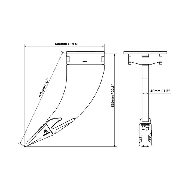 Bobcat E32 X-CHANGE Ripper Tooth / Hook
