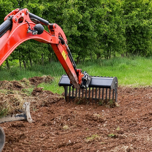 Yanmar ViO50 Rake Riddle Bucket 60" / 1500mm