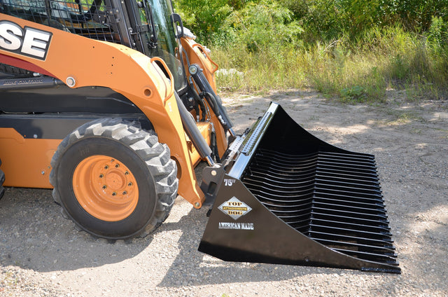 Top Dog Attachments Skid Steer Rock Bucket