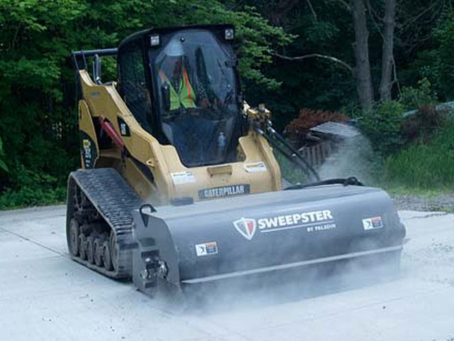 Paladin | Sweepster SB Heavy Duty Pick Up Broom for Skid Steer, 15 To 25 Gpm Range