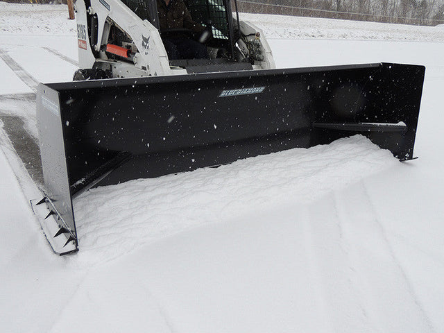 BLUE DIAMOND | Snow Pusher for Skid Steer - Heavy & Standard Duty