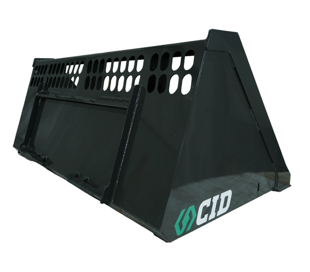 CID SnowNLitter Bucket High Capacity For Skid Steer