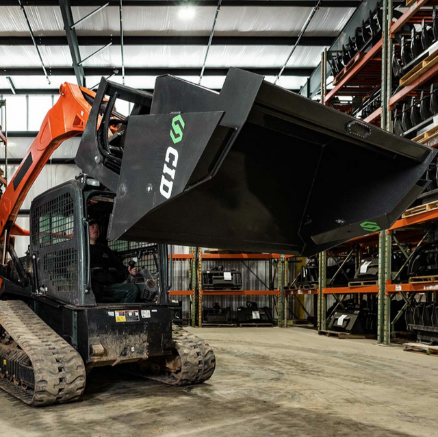 CID High Dump Bucket For Skid Steer