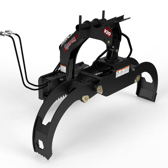 Virnig V20 Mini Skid Steer Rotating Log Grapple