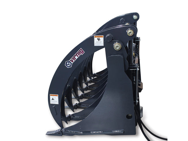 Virnig V60 Root Rake Grapple for Skid Steer Loader