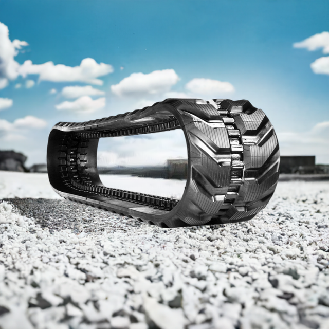 Bobcat E37 Rubber Track 300x52.5x80 ( 12" ) Directional Block Pattern