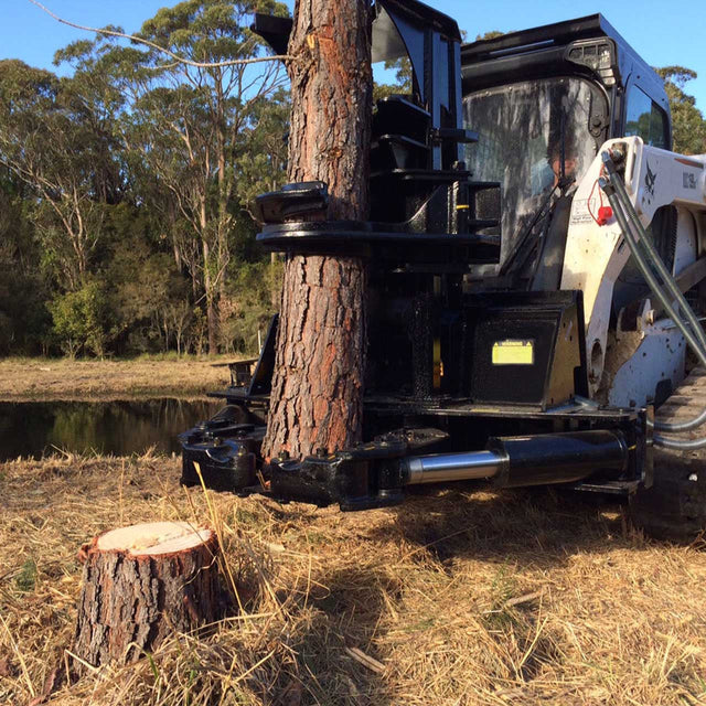 MAXX Timberwolf Forestry Tree Shears Attachment for Skid Steer 14" & 16"