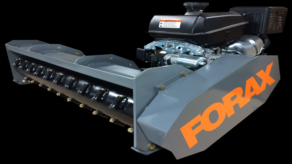 Forax Gas Powered Mulcher | Model GP40 | 40" Cutting Width | 14HP Kohler | For Tractor