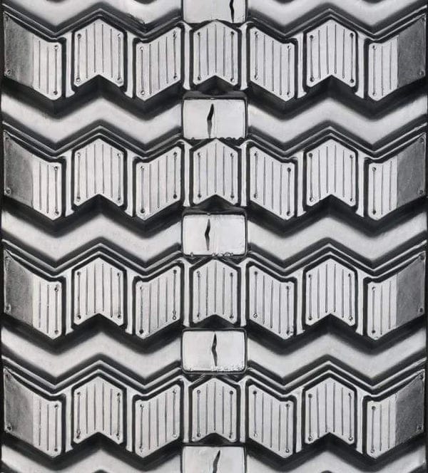 John Deere 323E Rubber Track Zig Zag Pattern