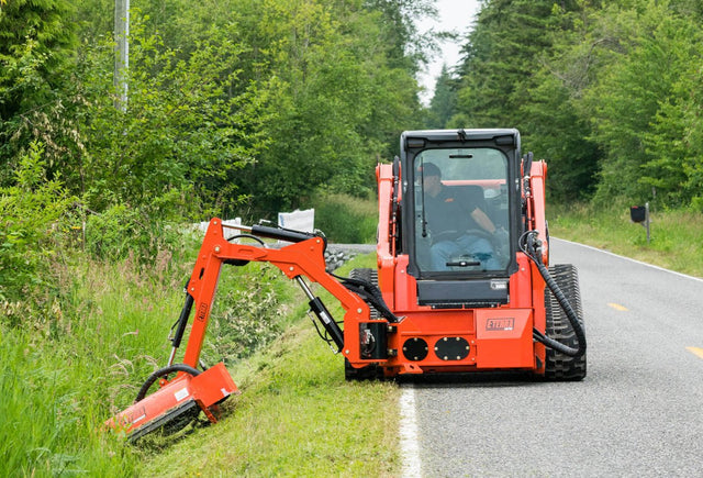 Eterra Raptor Boom Arm Mower for Skid Steer