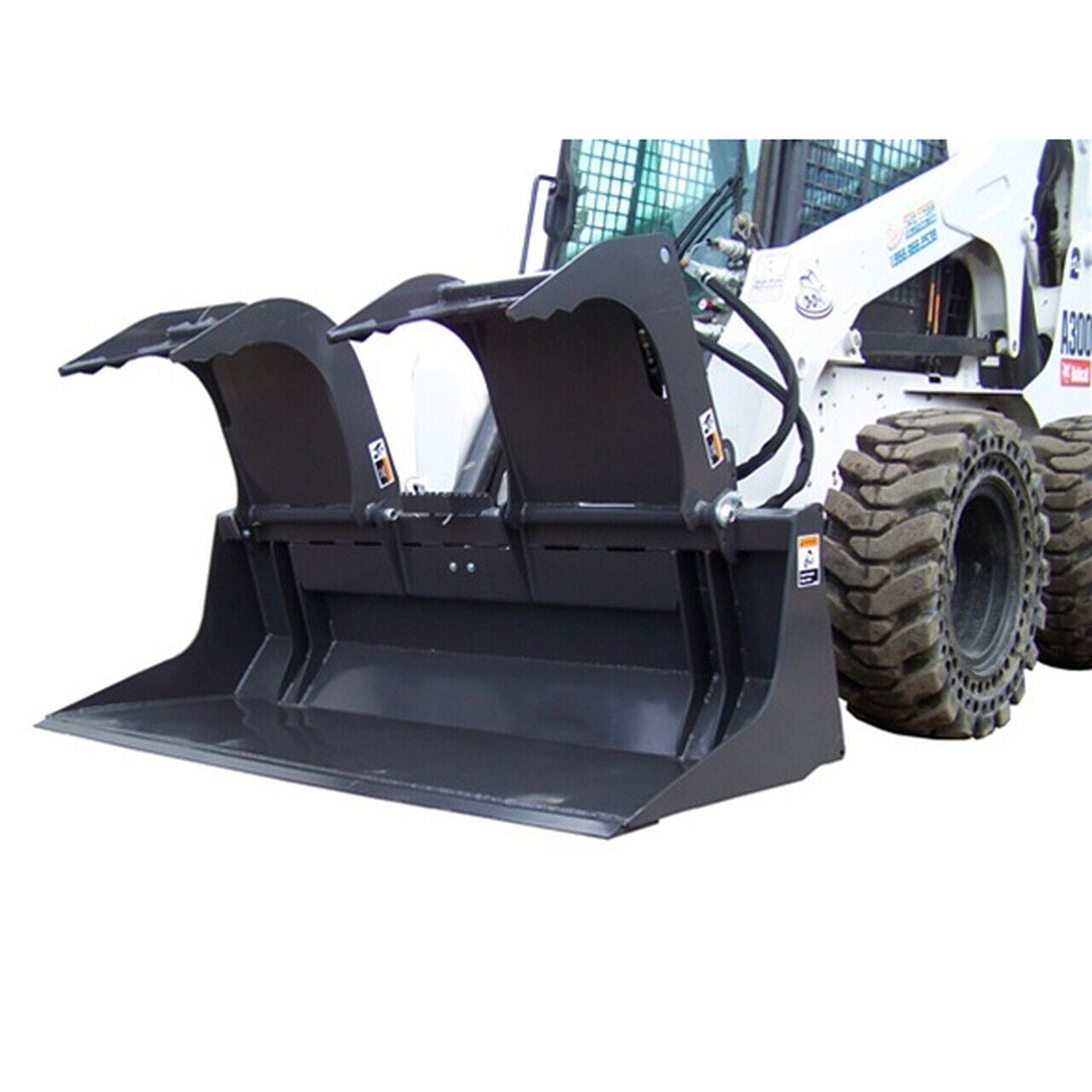 Paladin / FFC Scrap Grapple Buckets for Skid Steer