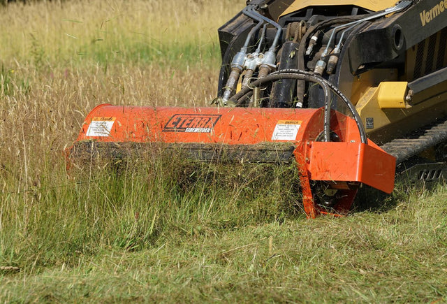 Eterra Sidewinder Flail Mower for Mini Skid Steer