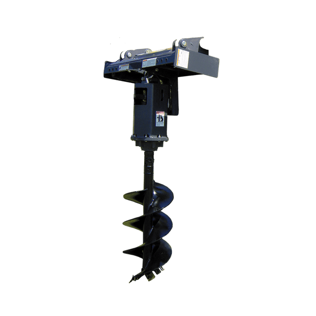WAIN ROY 4 foot auger bit for skid steers mini excavators and backhoe loaders for post hole drilling and foundation work