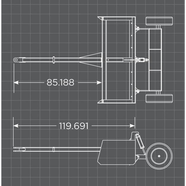 Loflin Fabrication Tractor Box Grader