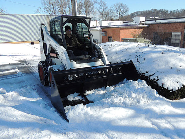 BLUE DIAMOND High Capacity High Back Bucket for Skid Steer
