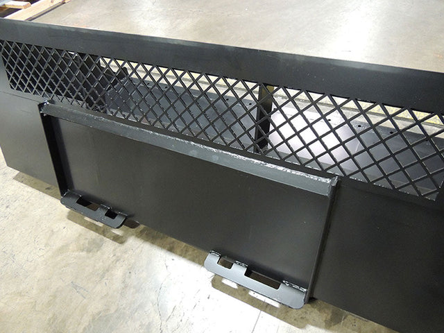 BLUE DIAMOND High Capacity High Back Bucket for Skid Steer