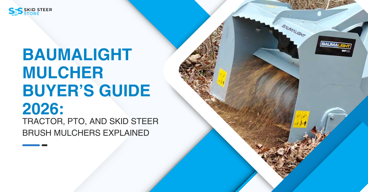 Baumalight Mulcher Buyer’s Guide 2026: Tractor, PTO, and Skid Steer Brush Mulchers Explained