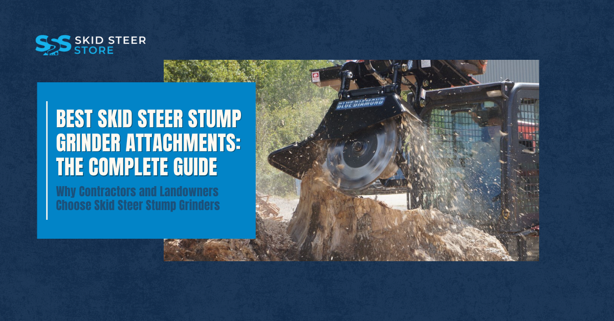 Best Skid Steer Stump Grinder Attachment