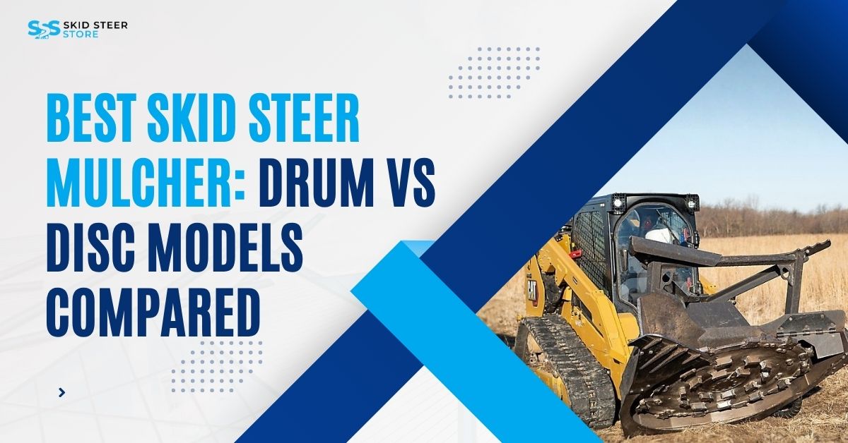 Best Skid Steer Mulcher: Drum vs Disc Models Compared