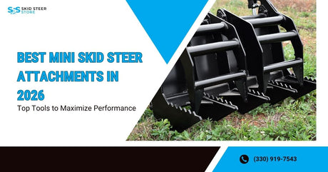 Best Mini Skid Steer Attachments in 2026: Top Tools to Maximize Performance