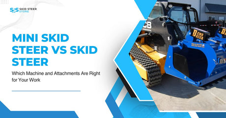Mini Skid Steer vs Skid Steer: Which Machine and Attachments Are Right for Your Work?